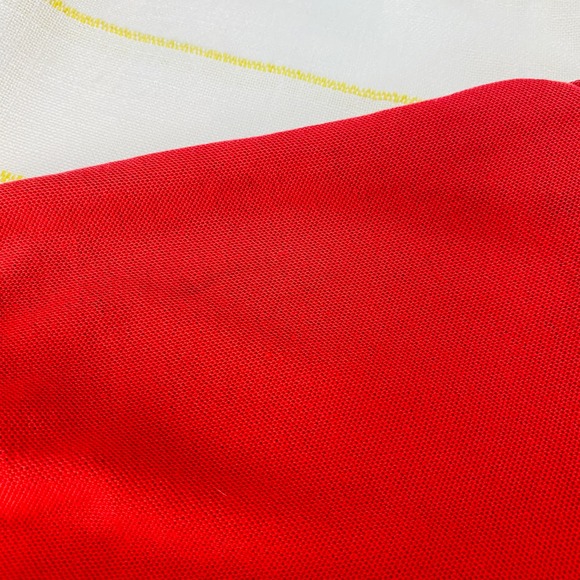 Vintage Sergio Nencini Polo Shirt Mens Medium Red Gopher Caddy Shack Golf Casual - Picture 10 of 10